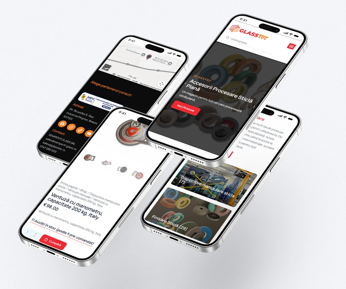 magazin online piese procesare sticla