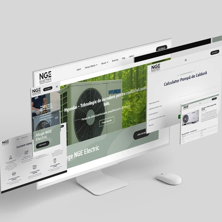 website prezentare instalatii