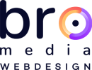 logo bro media web design